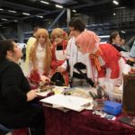 Manga Cosplayer besuchen das Atelier Oechsli